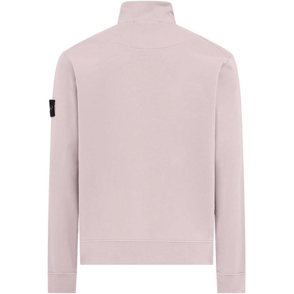 Stone Island Lightweight Fleece quarter Zip - Pink